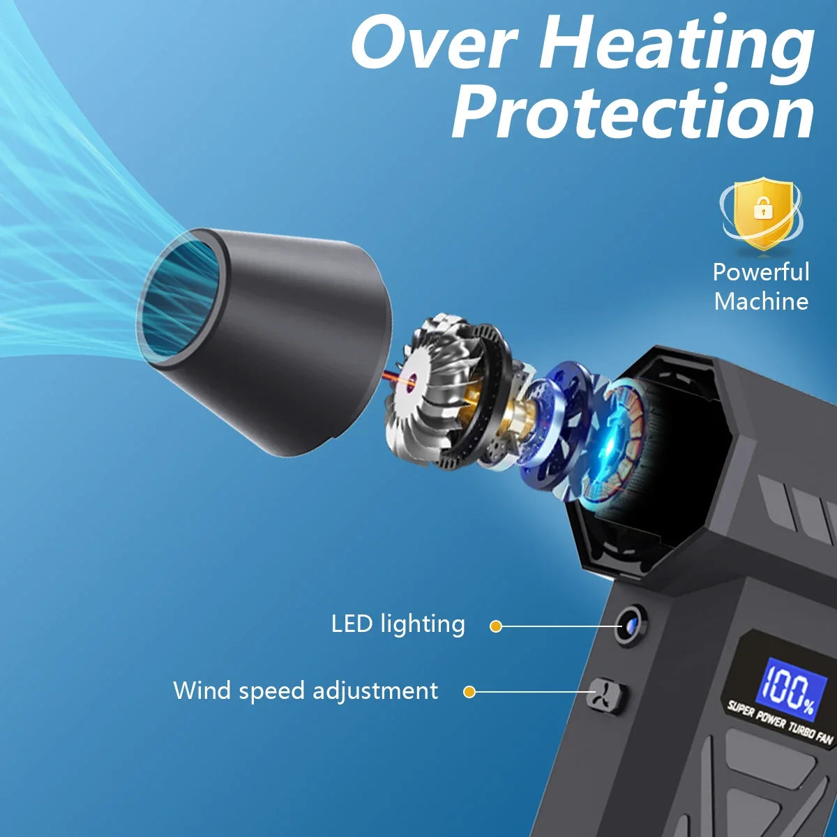 TurboAir™ 110K RPM Cordless Duster